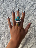 The Lila Ring (adjustable 7.5-9)