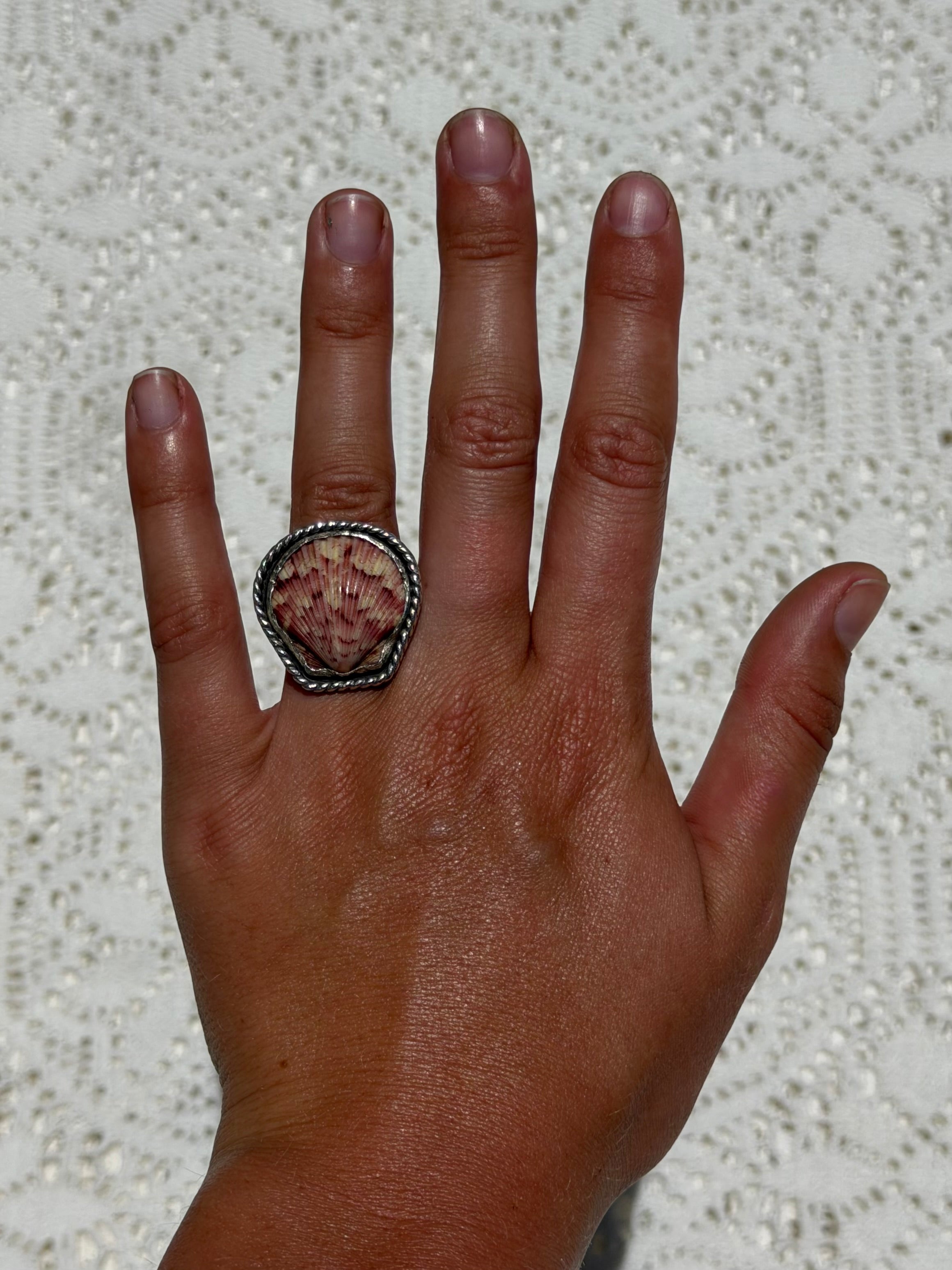 The Shelly Ring (size 6.5)