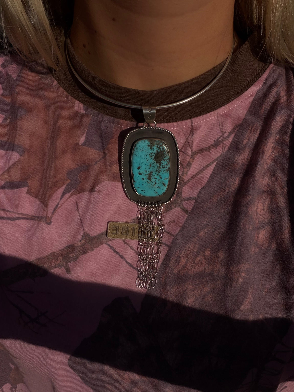 The Hayes Fringe Pendant